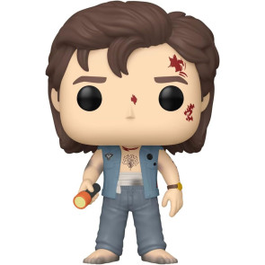 Stranger Things POP! TV Vinyl Figur Battle Damaged Steve *Exclusive Edition* 9 cm