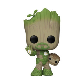We Are Groot POP! Movies Vinyl Figur Groot as Iron Man 9 cm