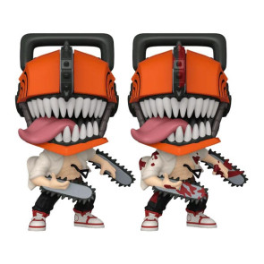 Chainsaw Man POP! Animation Vinyl Figuren Chainsaw Man w/CH(BD) 9 cm Sortiment (6)