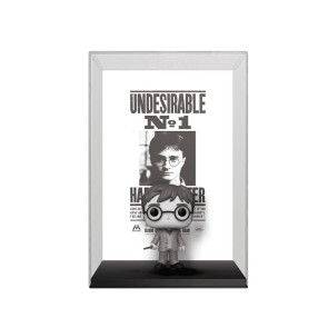 Harry Potter POP! Comic Cover Vinyl Figur Harry Wanted Poster 9 cm