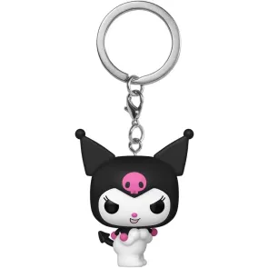 Sanrio POP! Vinyl Schlüsselanhänger 4 cm Kuromi Display (12)