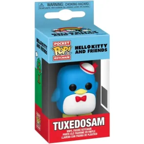 Sanrio POP! Vinyl Schlüsselanhänger 4 cm Tuxedosam Display (12)