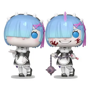 Re:ZERO POP! Animation Vinyl Figur Rem w/CH 9 cm Sortiment (6)