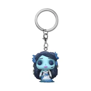 Corpse Bride Pocket POP! Vinyl Schlüsselanhänger 4 cm Emily with Butterflies Display (12)