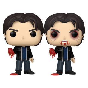 The Flash POP! Vinyl Figur Flash / Reverse Flash Split 9 cm