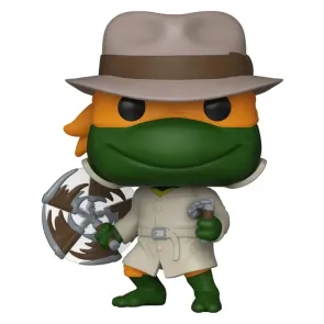Teenage Mutant Ninja Turtles Pop! Television Vinyl Figur Michelangelo in Trenchcoat Exclusive 9 cm