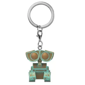 Wall-E POP! Vinyl Schlüsselanhänger 4 cm Wall-E (Patina) Display (12)