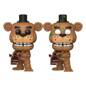Funko Fusion POP! Games Vinyl Figuren Freddy Fazbear with Pizza Launcher w/CH 9 cm Sortiment (6)