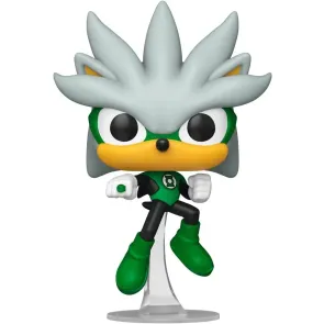 DC's Justice League and Sonic the Hedgehog POP! Movies Vinyl Figuren Silver/GL 9 cm