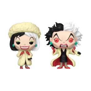 101 Dalmatiner POP! Vinyl Figuren Cruella De Vil with Chase 9 cm Sortiment (6)