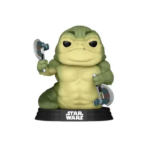 Star Wars: The Mandalorian and Grogu POP! Vinyl Figur Rotta the Hutt (Glow) 9 cm