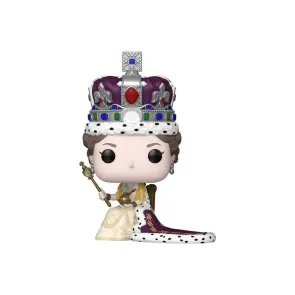Queen Elizabeth II POP! Premium Vinyl Figur 100th- Queen Elizabeth II (Coronation) 9 cm