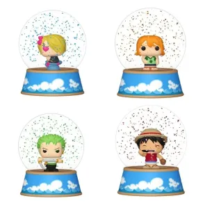 One Piece Mystery Minis Minifiguren Glitter Globes PDQ 5 cm Display (12)