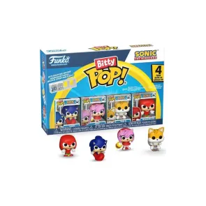 Sonic Bitty POP! Vinyl Figuren 4er-Pack Sonic 2,5 cm
