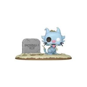 Die Simpsons POP! Deluxe Vinyl Figur Zombie Snowball 9 cm