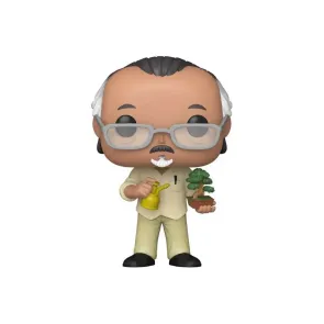 Karate Kid POP! Movies Vinyl Figur Mr. Miyagi w/BT 9 cm