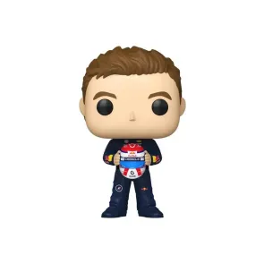 Formula One POP! Racing Vinyl Figur Verstappen (Holding Helmet) 9 cm