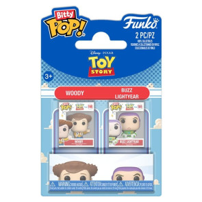 Toy Story POP! Vinyl Figuren 2er-Pack Woody & Buzz Lightyear 2 cm