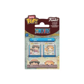 One Piece POP! Vinyl Figuren 2er-Pack Monkey D. Luffy & Nami 2 cm