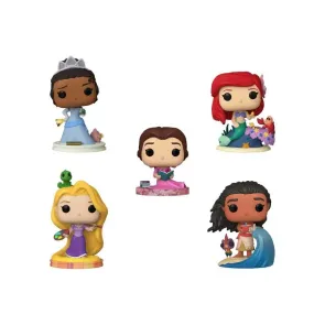 Disney POP! Animation Vinyl Figuren 5er-Pack Disney Princess 9 cm 