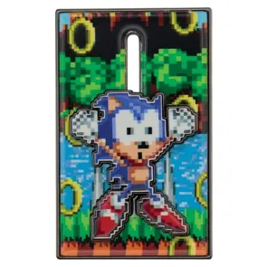 Sonic The Hedgehog Ansteck-Pin Moving
