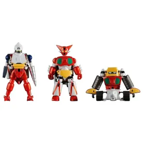Getter Robo Actionfiguren 3er-Set Dynamic Change Getter Robo 12 cm 
