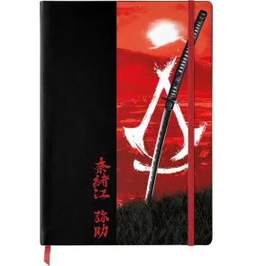 Assassin´s Creed Shadows Notizbuch A5 Katana Sun