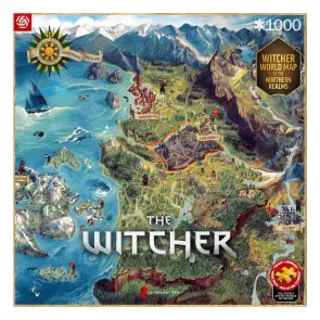 The Witcher Puzzle The Northern Realms Map (1000 Teile)