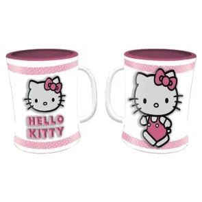 Hello Kitty Tasse Pink Emboss