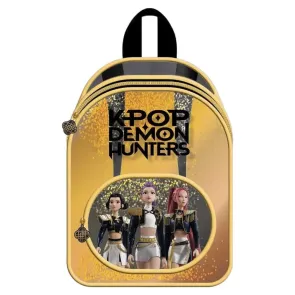 KPop Demon Hunters Glitzer-Rucksack Golden