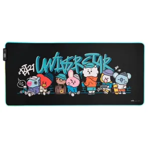 BT21 LED XXL Mauspad 90 x 40 cm