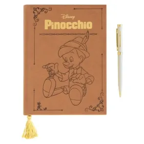 Pinocchio Premium Notizbuch mit Stift Set A5