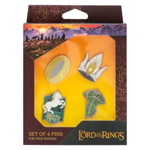 Der Herr der Ringe Ansteck-Pins 4er Set