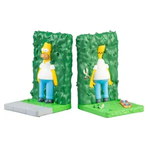 Die Simpsons  Buchstützen Homer Busch 17 cm 