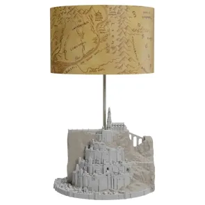 Der Herr der Ringe Tischlampe mit Schirm Minas Tirith 34 cm