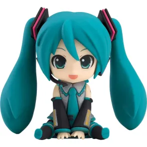 Character Vocal Series 01: Hatsune Miku Piapro Characters Rubber Mascot Nendroid Plus Minifigur Hatsune Miku 8 cm