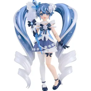 Character Vocal Series 01: Hatsune Miku Figma Actionfigur Snow Miku: Crystal Snow Ver. 13 cm 