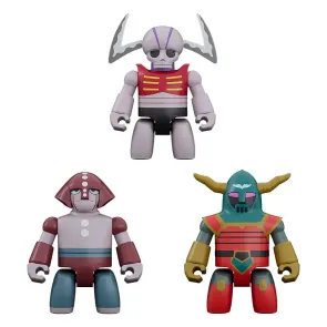 Mazinger Z Brickroid Actionfigur Mechanical Beasts Set 1 5 cm   