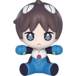Neon Genesis Evangelion: Rebuild of Evangelion Huggy Good Smile Chibi Figur Shinji Ikari: Plugsuit Ver. 7 cm