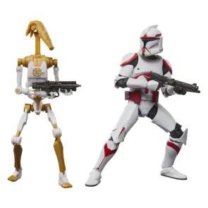 Star Wars: Battlefront II Black Series Actionfiguren 2er-Pack Phase I Assault Trooper & Battle Droid Officer 15 cm