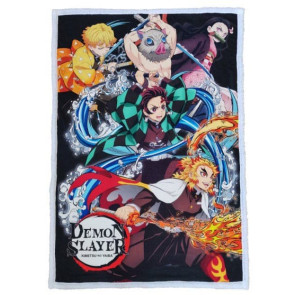 Demon Slayer: Kimetsu no Yaiba Fleecedecke 100 x 150 cm