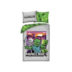 Minecraft Movie Bettwäsche Ver. 1 140 x 200 cm / 70 x 90 cm           