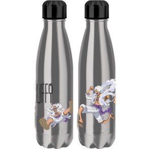 One Piece Thermosflasche Luffy Gear 5 Silver