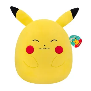 Pokémon Squishmallows Plüschfigur Glückliches Pikachu 35 cm
