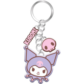 Sanrio Metall Schlüsselanhänger Kuromi 