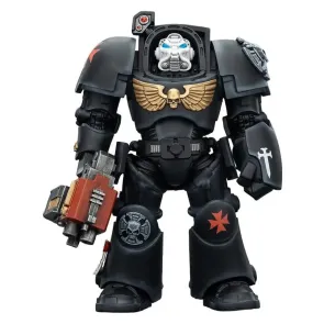 Warhammer 40,000 Actionfigur Black Templars Terminator 2 with Power Fist and Storm Bolter 14 cm