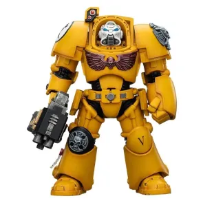Warhammer 40,000 Actionfigur Imperial Fists Terminator 2 with Power Fist and Storm Bolter 14 cm