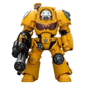 Warhammer 40,000 Actionfigur Imperial Fists Terminator 3 with Power Fist and Assault Cannon 14 cm