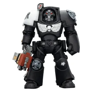 Warhammer 40,000 Actionfigur Raven Guard Terminator 2 with Power Fist and Storm Bolter 14 cm