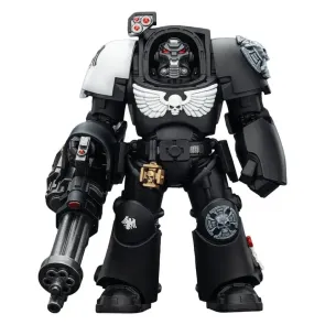 Warhammer 40,000 Actionfigur Raven Guard Terminator 3 with Power Fist and Assault Cannon 14 cm